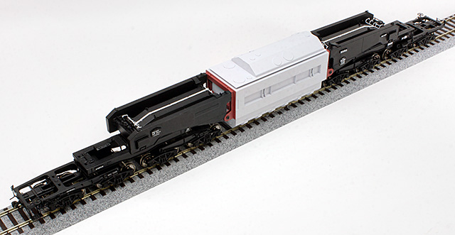 16番 国鉄 シキ800大物車 (B2桁積載仕様タイプA) 塗装済完成品