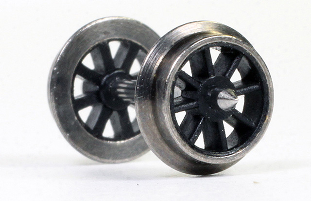 9mmゲージ φ5.7 スポーク ピボット車輪