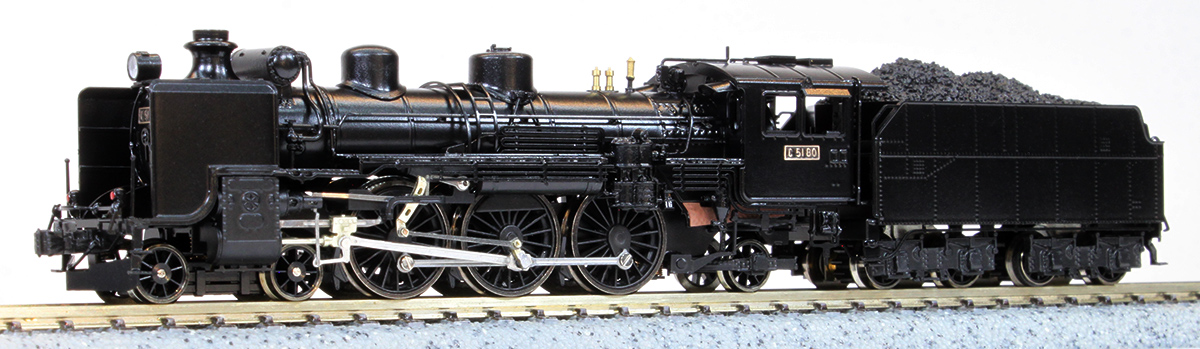 Nゲージ 国鉄 C51 80号機 蒸気機関車 II 組立キット リニューアル品