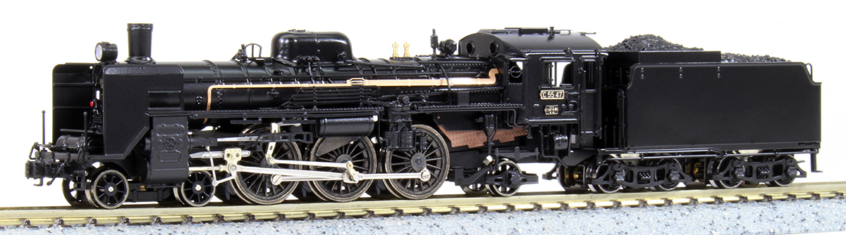 Nゲージ 国鉄 C55 3次形 蒸気機関車 北海道タイプ 密閉キャブ仕様 II